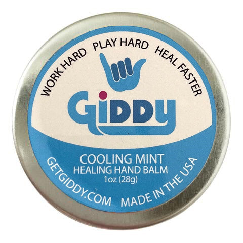 Giddy Cooling Mint Hard Lotion, Balm & Salve