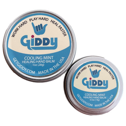 Giddy Cooling Mint Hard Lotion, Balm & Salve