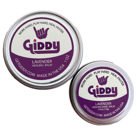 Giddy Lavender Hard Lotion, Balm & Salve