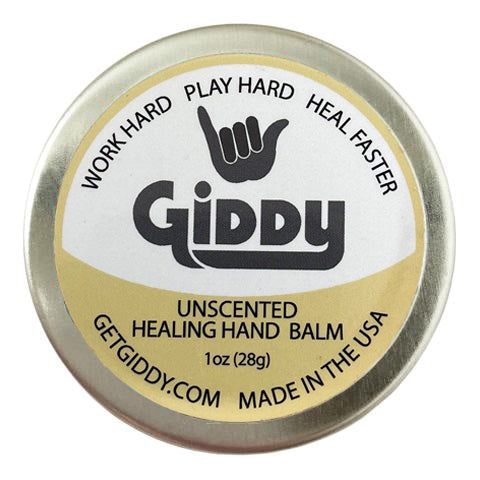 Giddy Unscented Hard Lotion, Balm & Salve